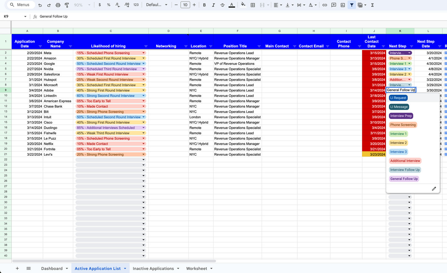 Job Application Tracker