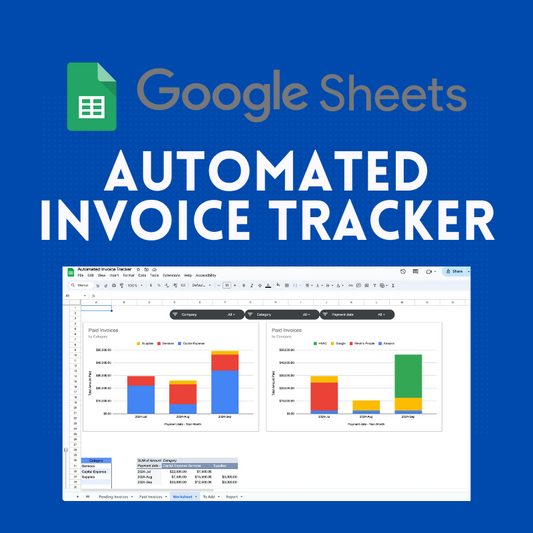 Automated Invoice Tracker (Google Sheets Only)