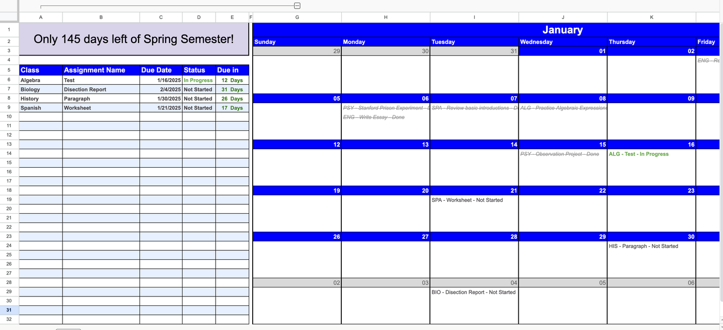 All Google Sheets Bundle + Excel Task Trackers